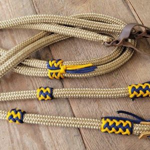 6' split reins