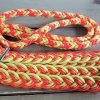 Braided barrel reins