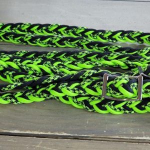 Braided loop reins