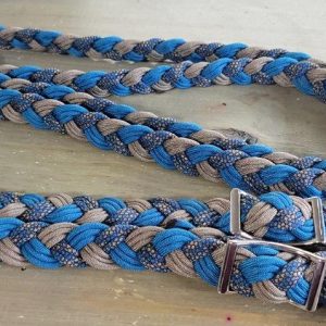 Braided loop reins